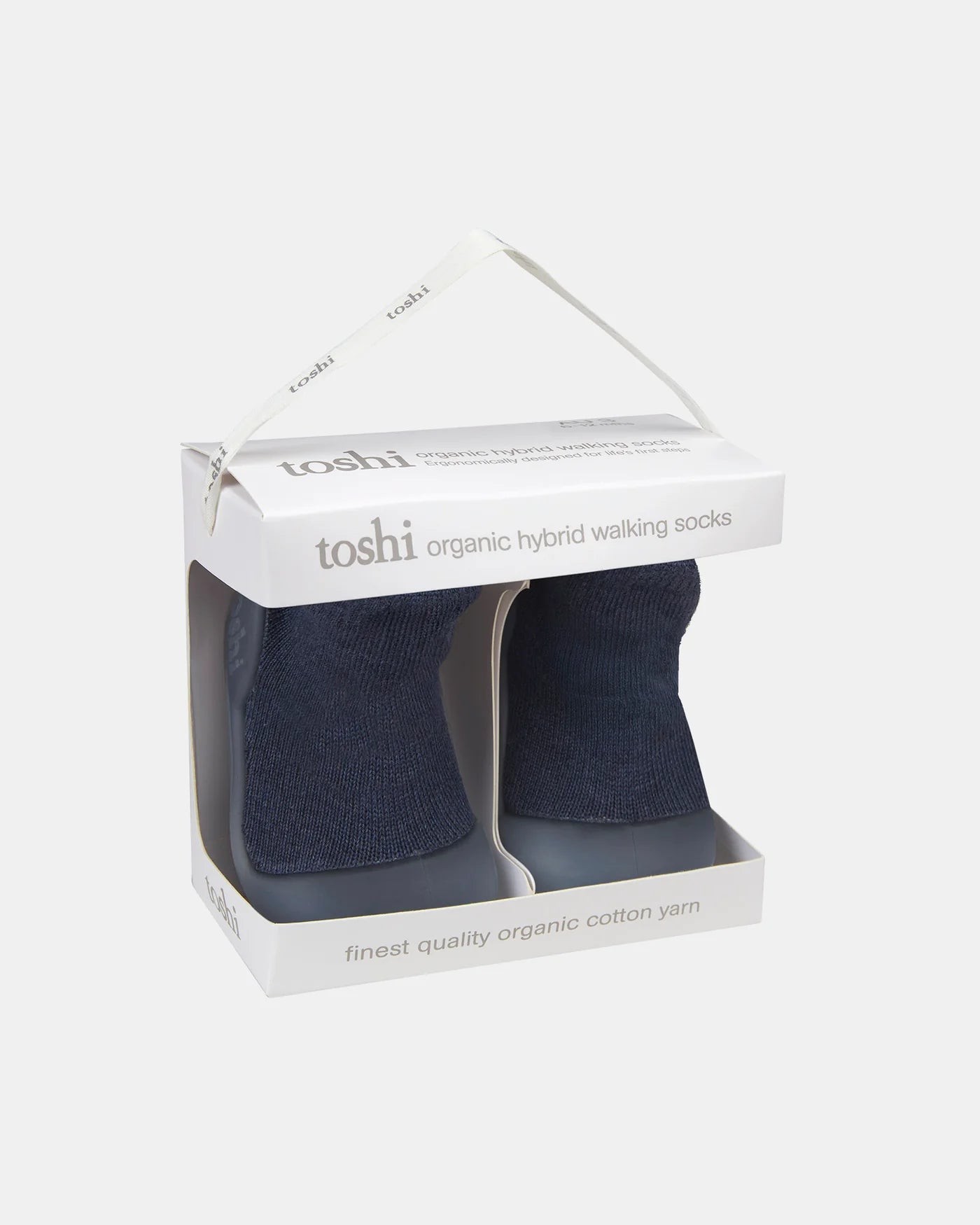 Organic Hybrid Walking Socks Dreamtime - Ink