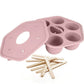 Baby Food & Icy Pole Freezer Tray - Dusty Rose