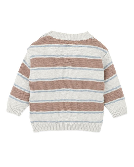 Alvin Stripe Organic Knitted Jumper