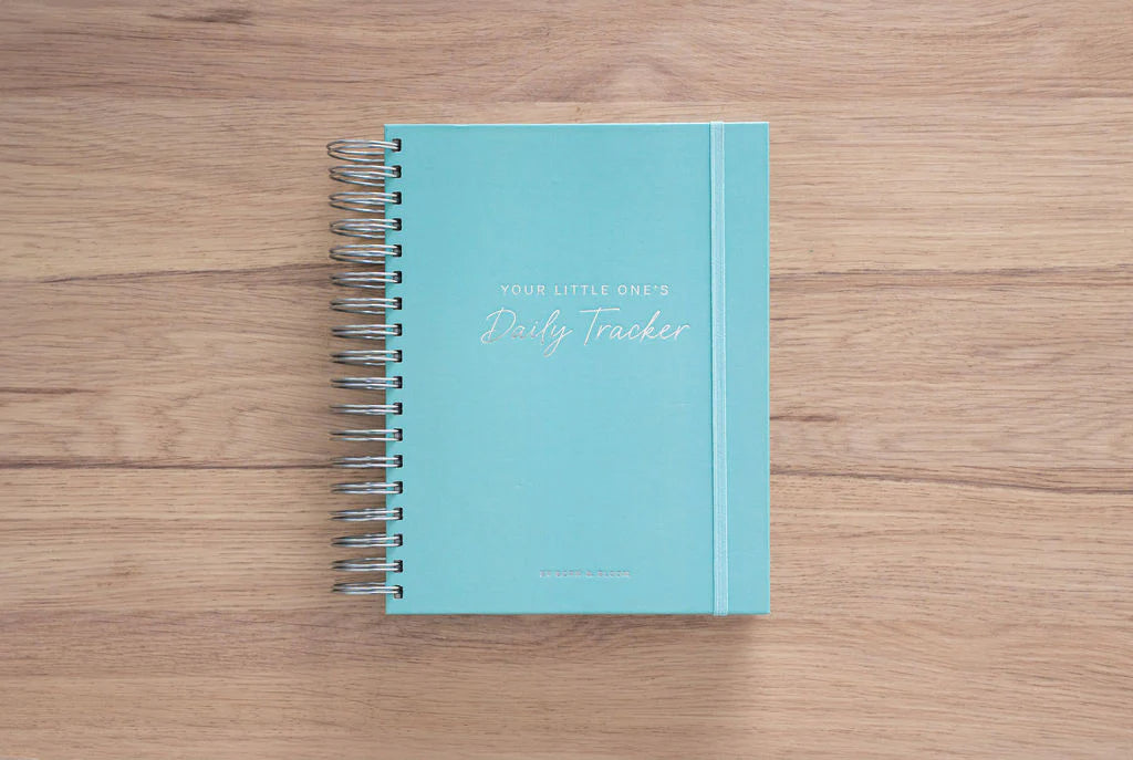 Your Little One’s Daily Tracker - Blue & Silver