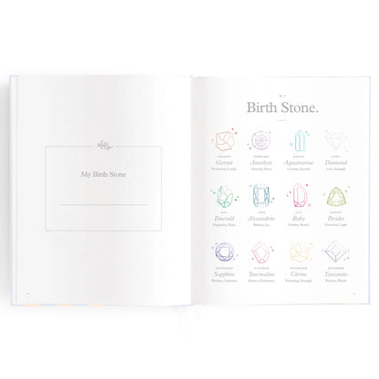 Baby Journal - Cloud Stripe