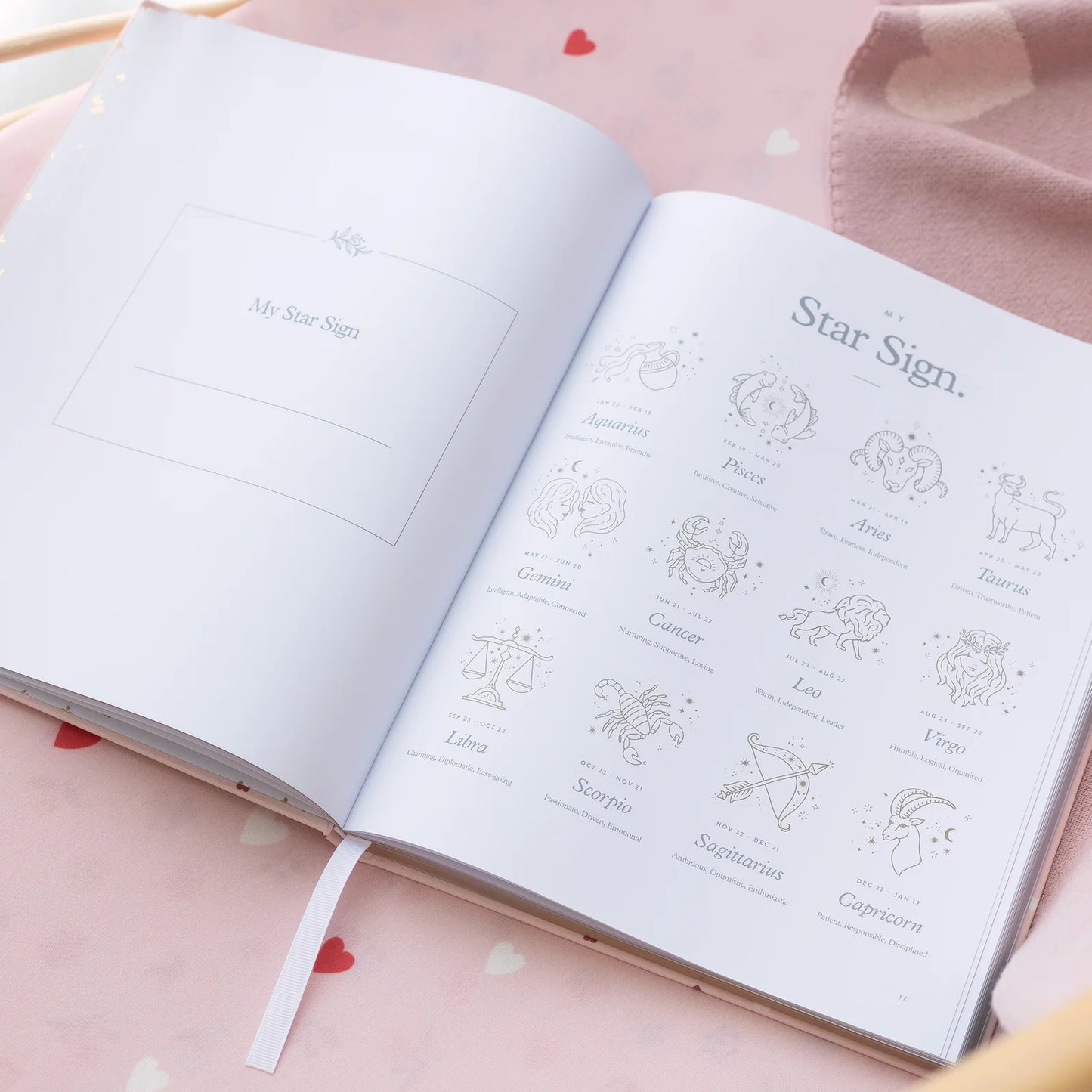 Baby Journal 3rd Edition - Little Hearts