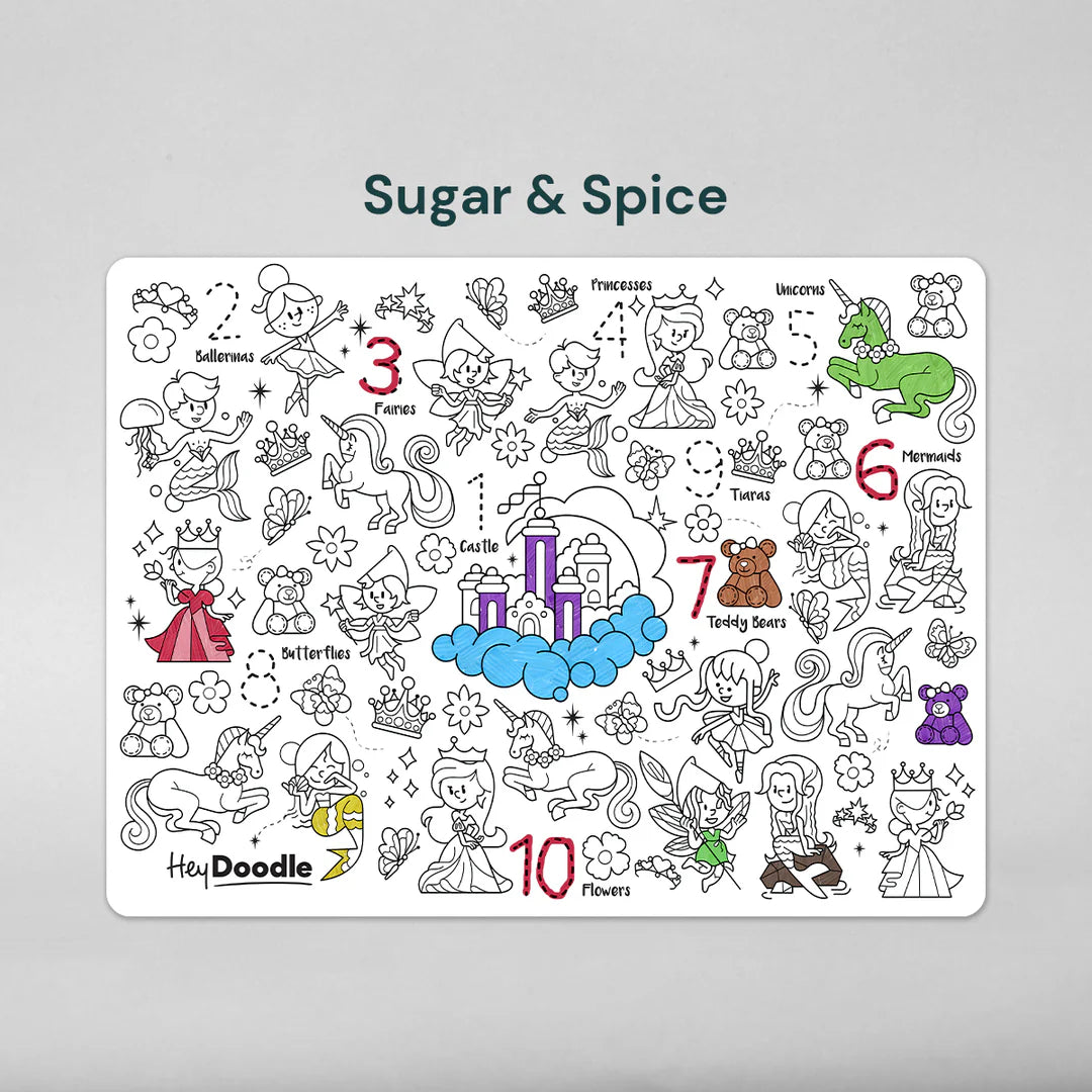 Sugar & Spice 123 - Large Mat