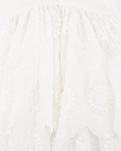 Tiered Broidery Dress 3Y-5Y