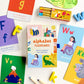 A-Z Illustrated Alphabet Flashcards