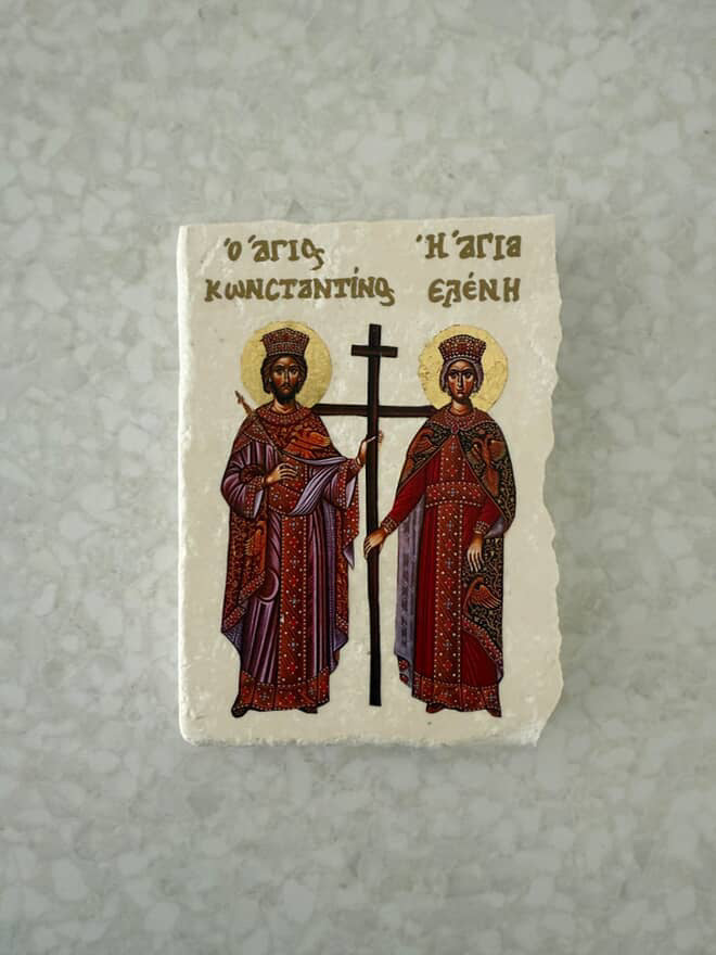 Saint Constantine and Saint Helen - Limestone