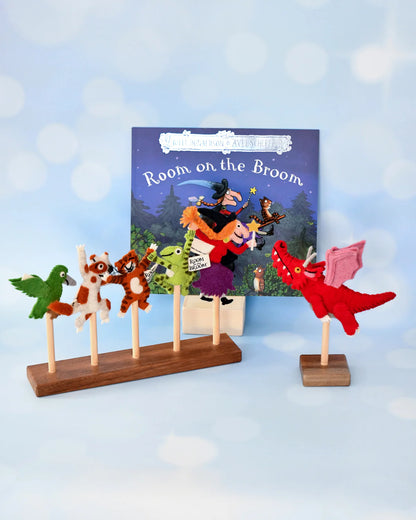 Room On The Broom Finger Puppet Set