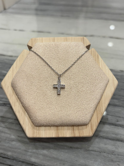 Celestial Faith Cross Necklace