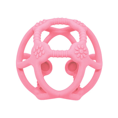 Silicone Teething Ball - Pink