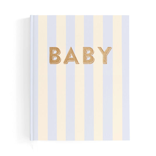 Baby Journal - Cloud Stripe
