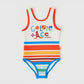 Land Down Under Stripe Scoop Back Bathers