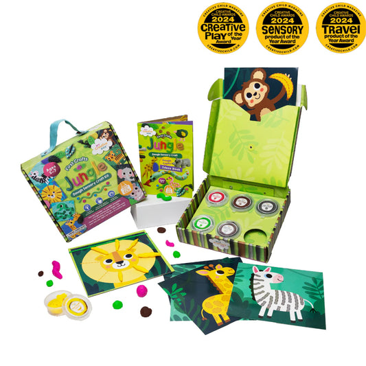 First Crafts Jungle Dough Sensory Craft Box