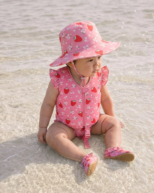Swim Float Vest Twinkle Strawberry UPF 50+