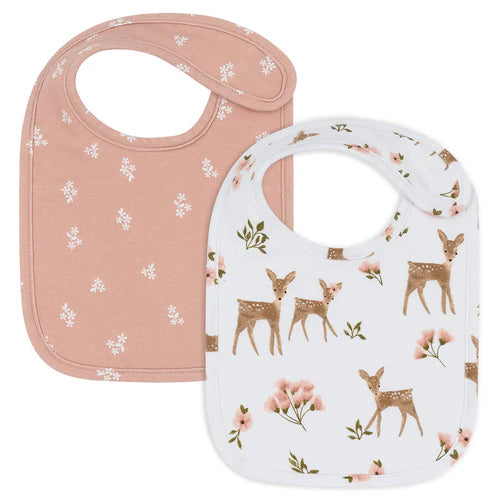 Sophia’s Garden Cotton Baby Bibs 2pk