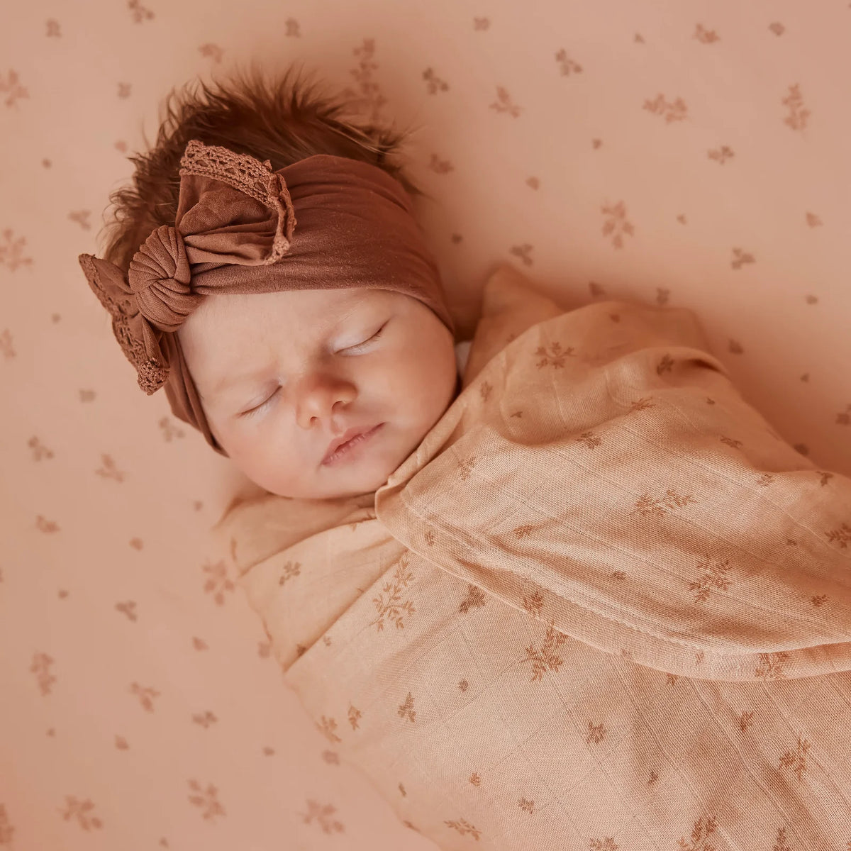 Organic Muslin Wrap Swaddle - Wild Ruscus