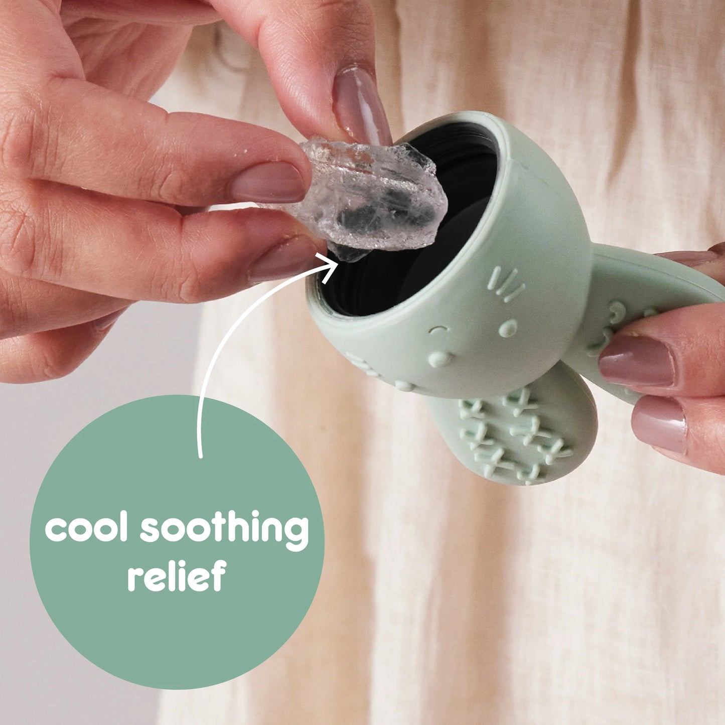 Chill+Fill Teether - Sage
