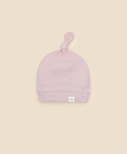 Organic Cotton Waffle Beanie - Lavender