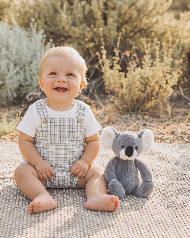 Taylor Sage Check Bodysuit & Tee Set