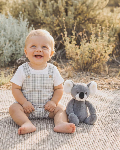 Taylor Sage Check Bodysuit & Tee Set