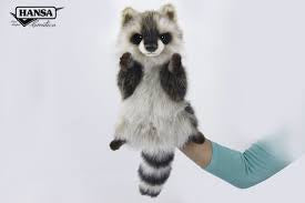 HANSA True to Life Puppet - Raccoon