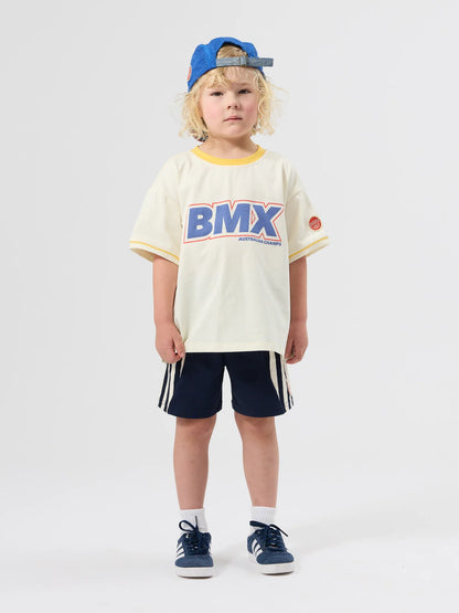 BMX Oversized Antique White T-Shirt
