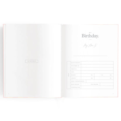 Baby Journal 3rd Edition - Pink Ducks