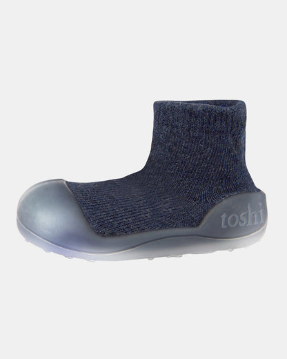 Organic Hybrid Walking Socks Dreamtime - Ink