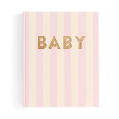 Baby Journal - Petal Stripe