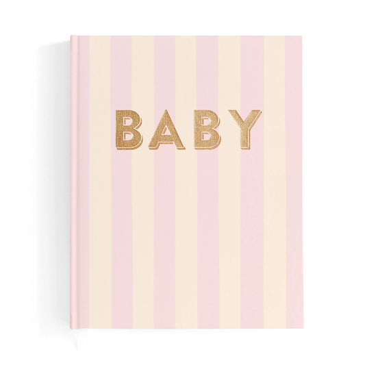 Baby Journal - Petal Stripe