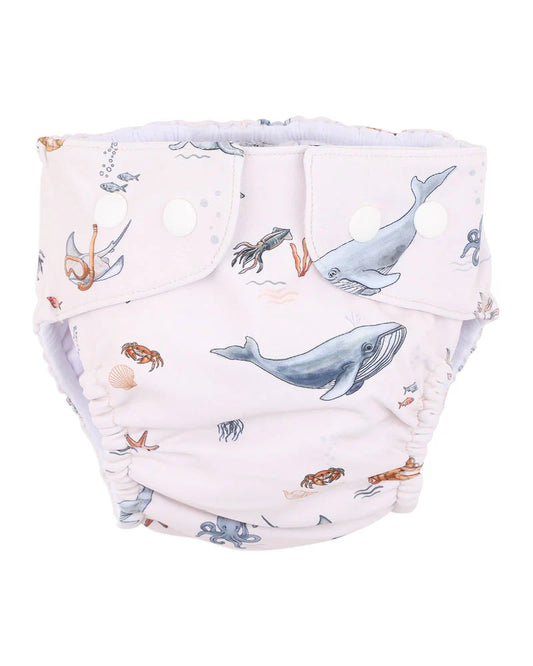 Harvey Aqua Nappy