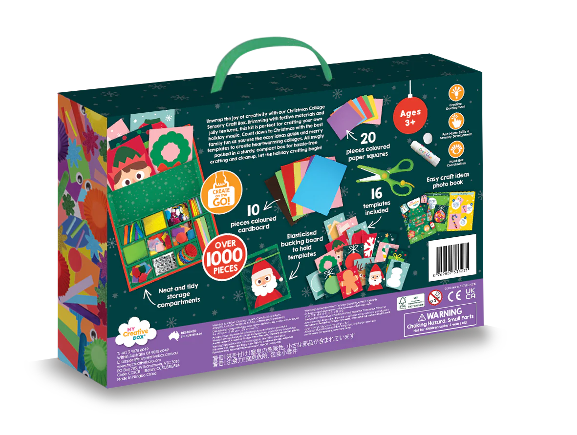 Christmas Collage Sensory Craft Box