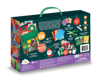 Christmas Collage Sensory Craft Box