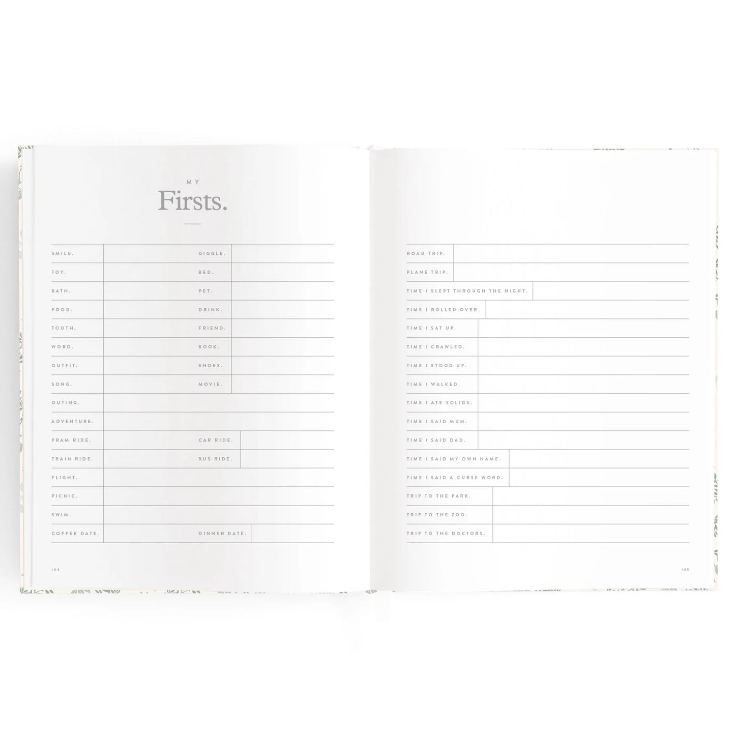 Baby Journal 3rd Edition - Cypress