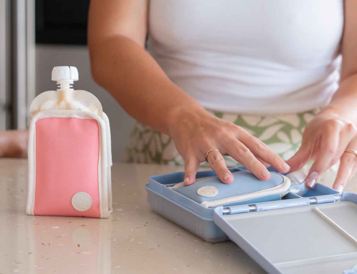 Freezable Pouch Cooler - Blush