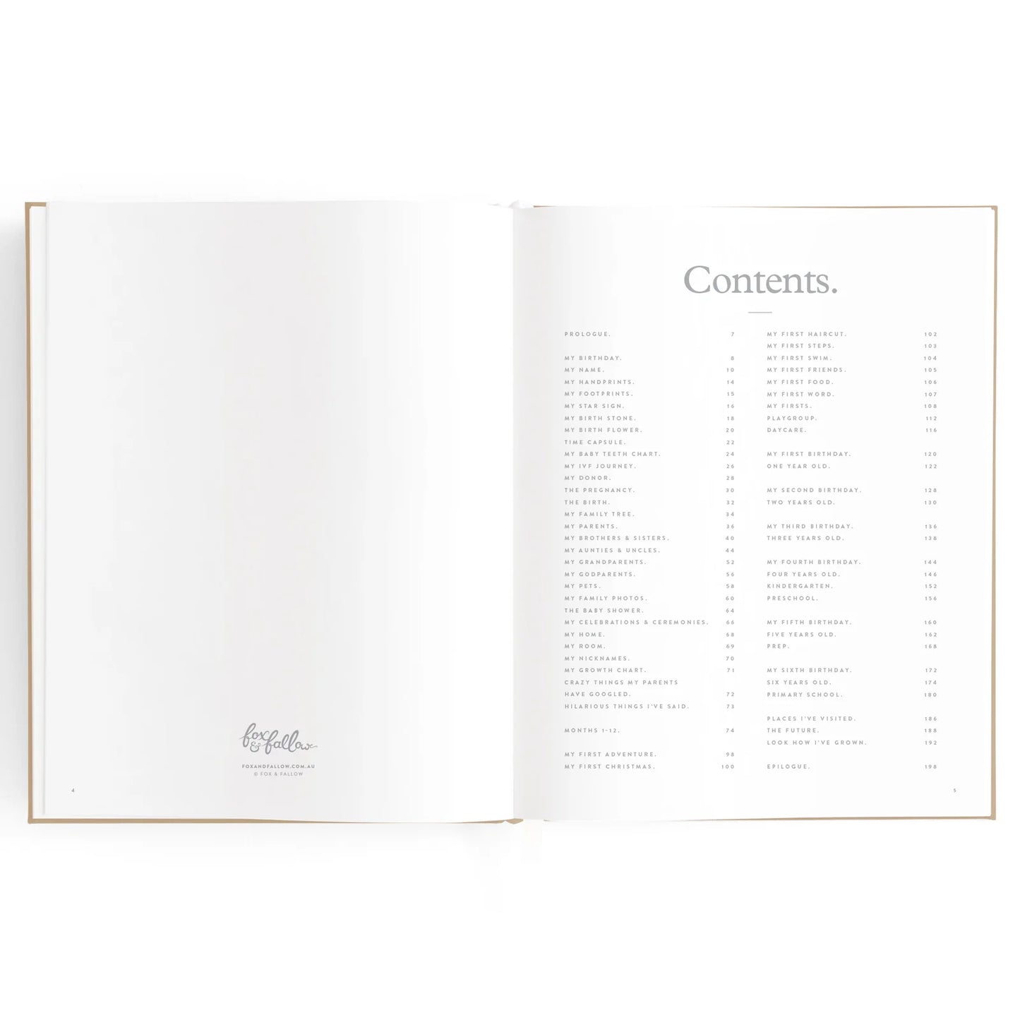 Baby Journal 3rd Edition - Biscuit