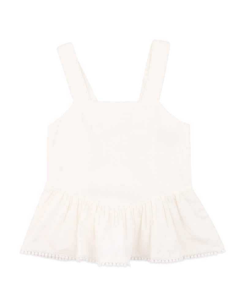 Sundae Peplum Dobby Top 00-2Y