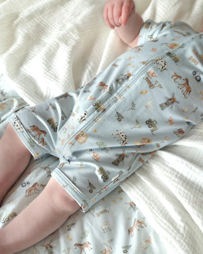 EcoCosy Romper - Farm