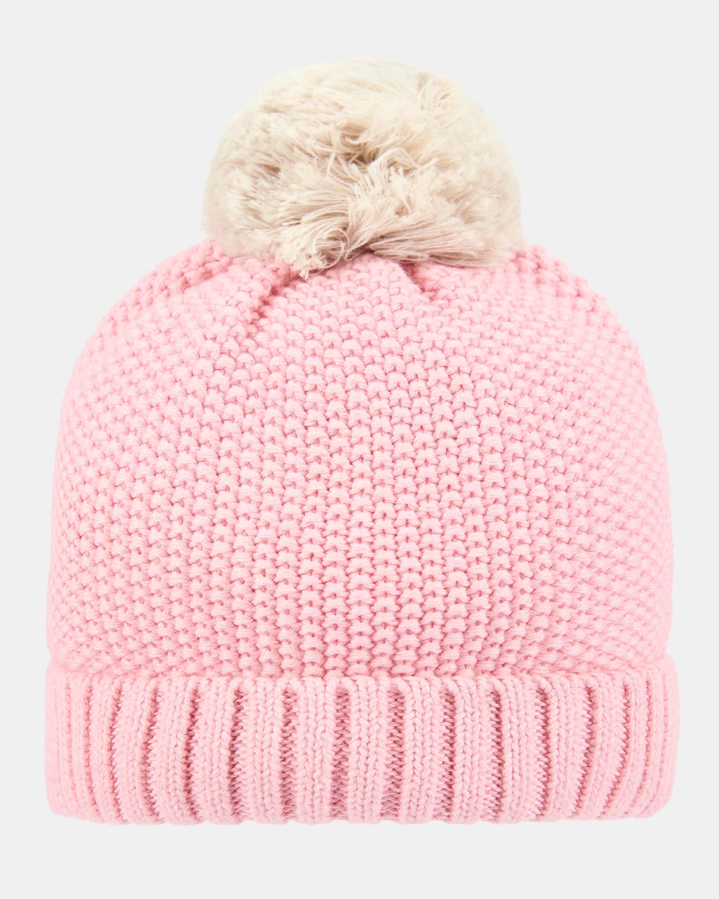 Organic Beanie Bobby - Misty Rose