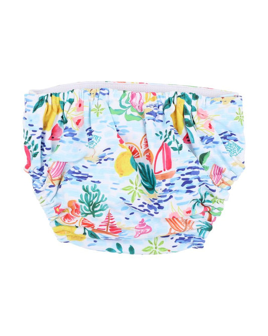 Addison Aqua Nappy