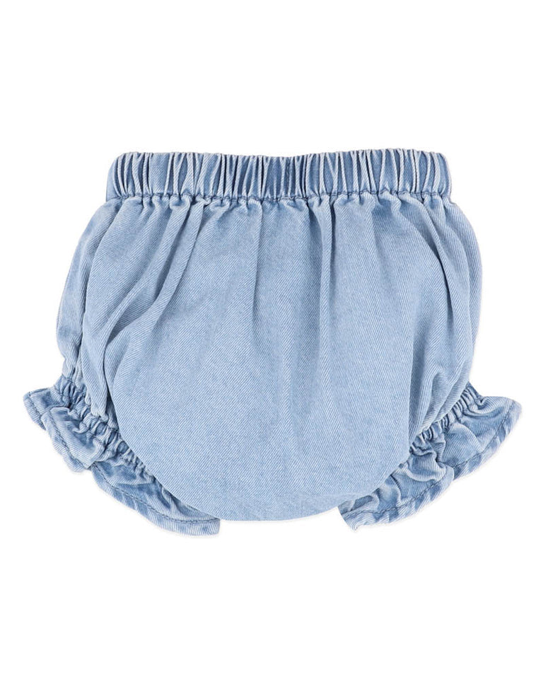 Sundae Denim Embroidered Bloomers 000-2Y