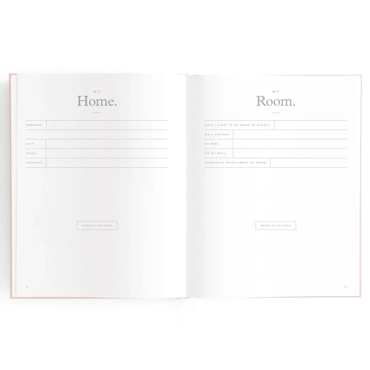 Baby Journal 3rd Edition - Rose