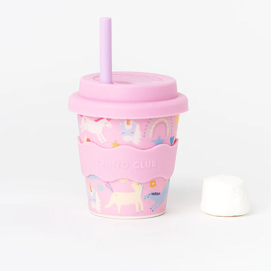 Pink Unicorn Baby Chino Cup 120ml