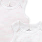 Singlet Bodysuit 2pk - Pale Pink