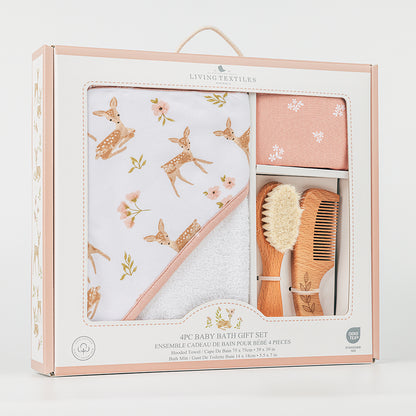 Baby Bath Gift Set 4pc - Sophia's Garden