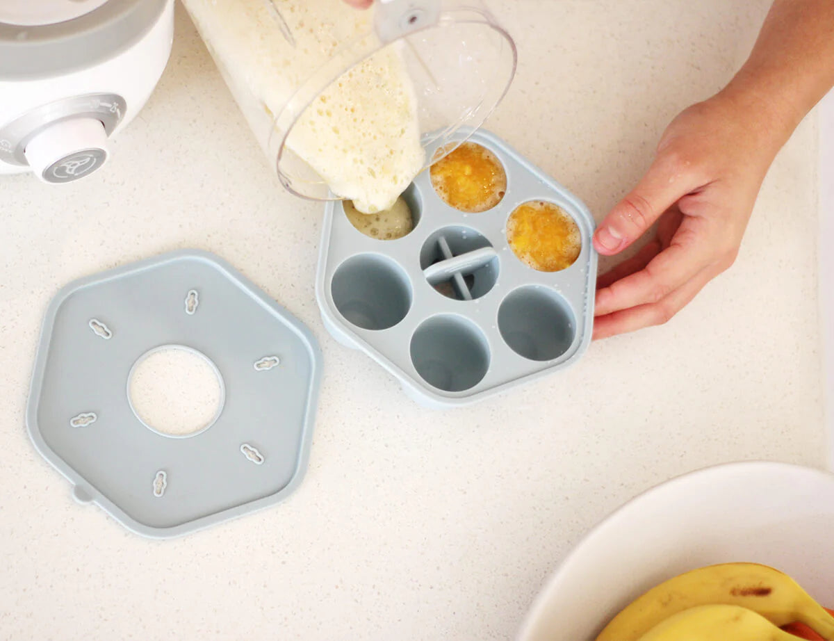 Baby Food & Icy Pole Freezer Tray - Duck Egg