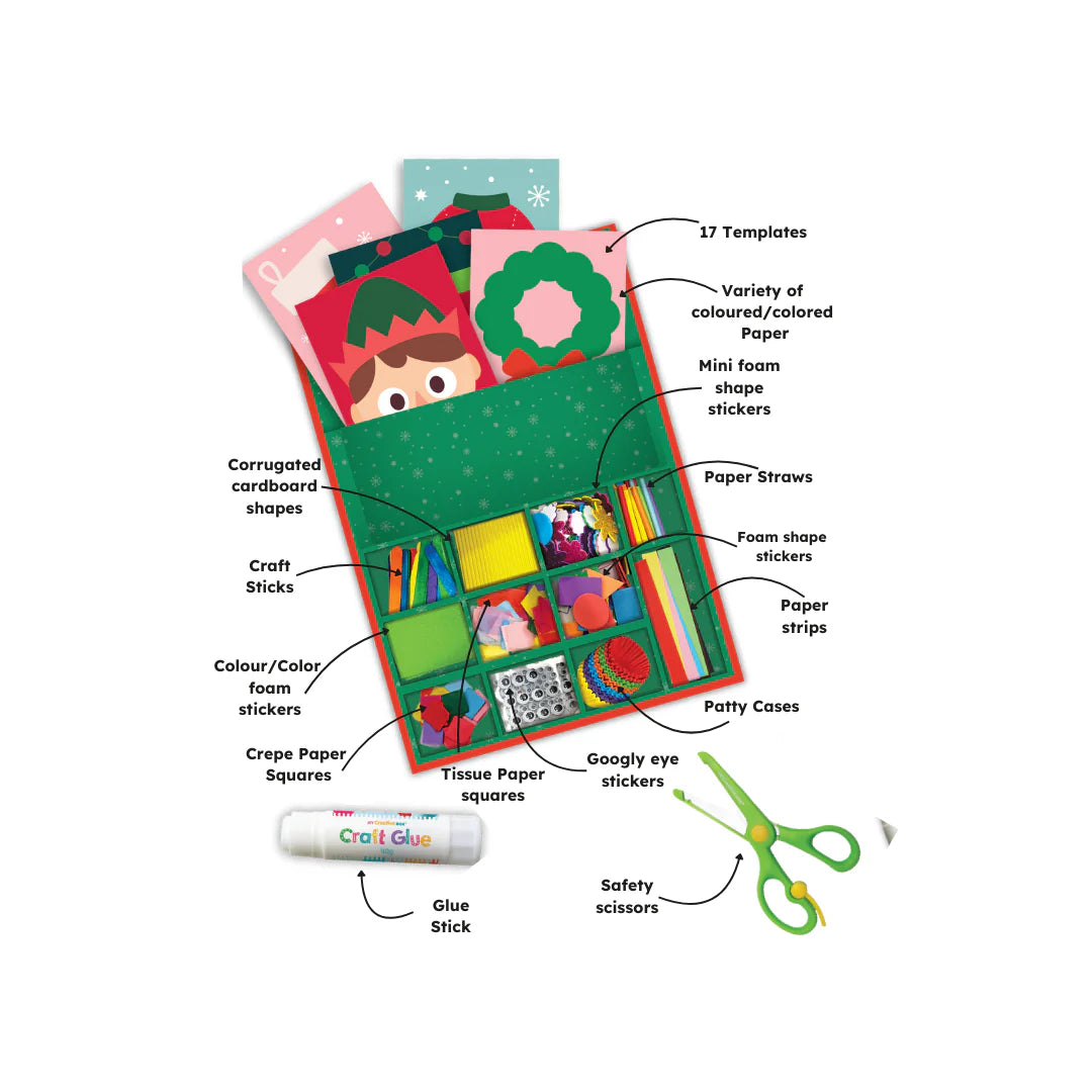 Christmas Collage Sensory Craft Box