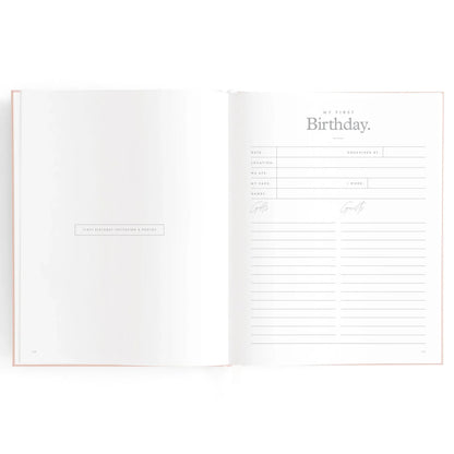 Baby Journal 3rd Edition - Rose