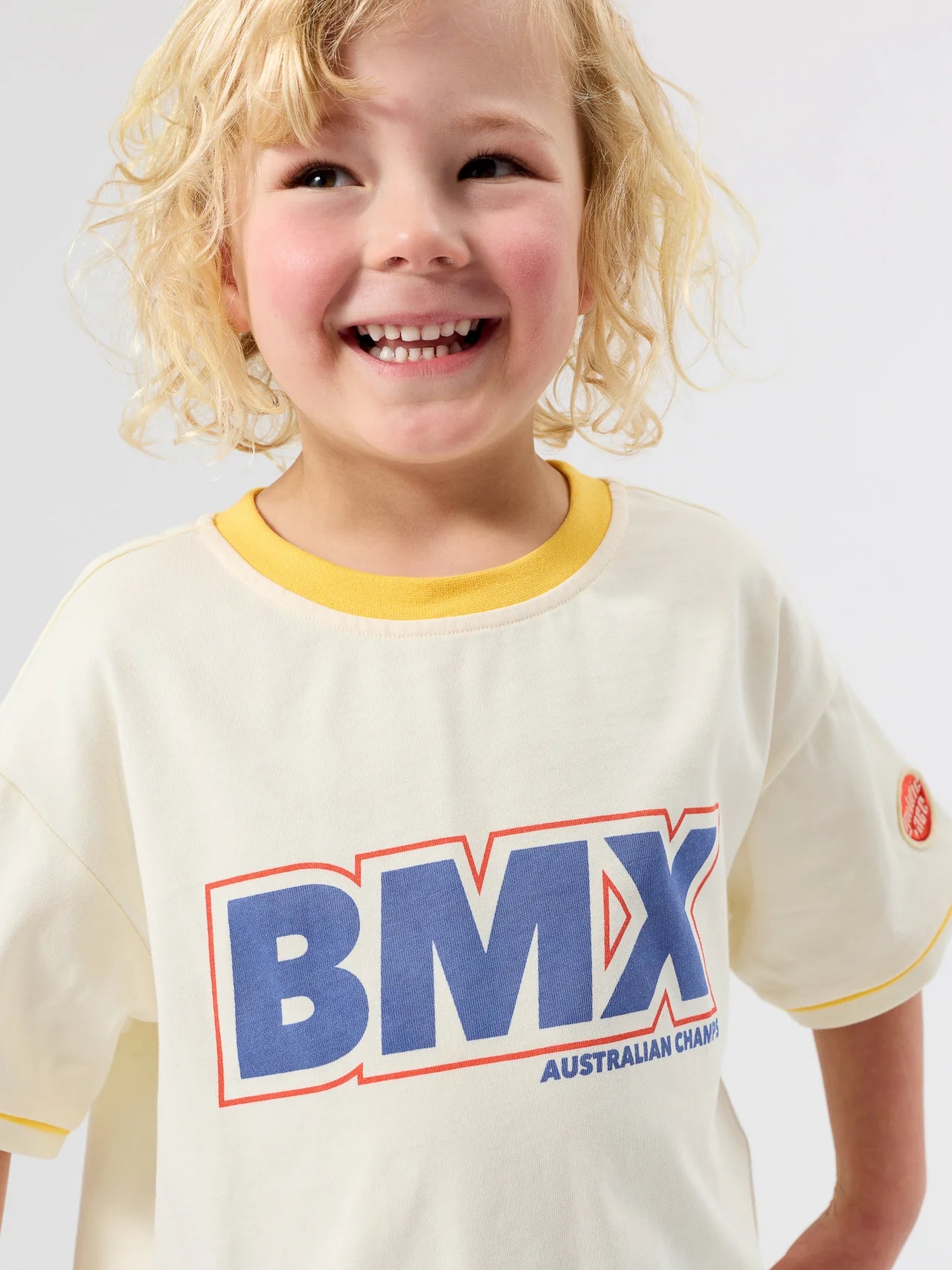 BMX Oversized Antique White T-Shirt