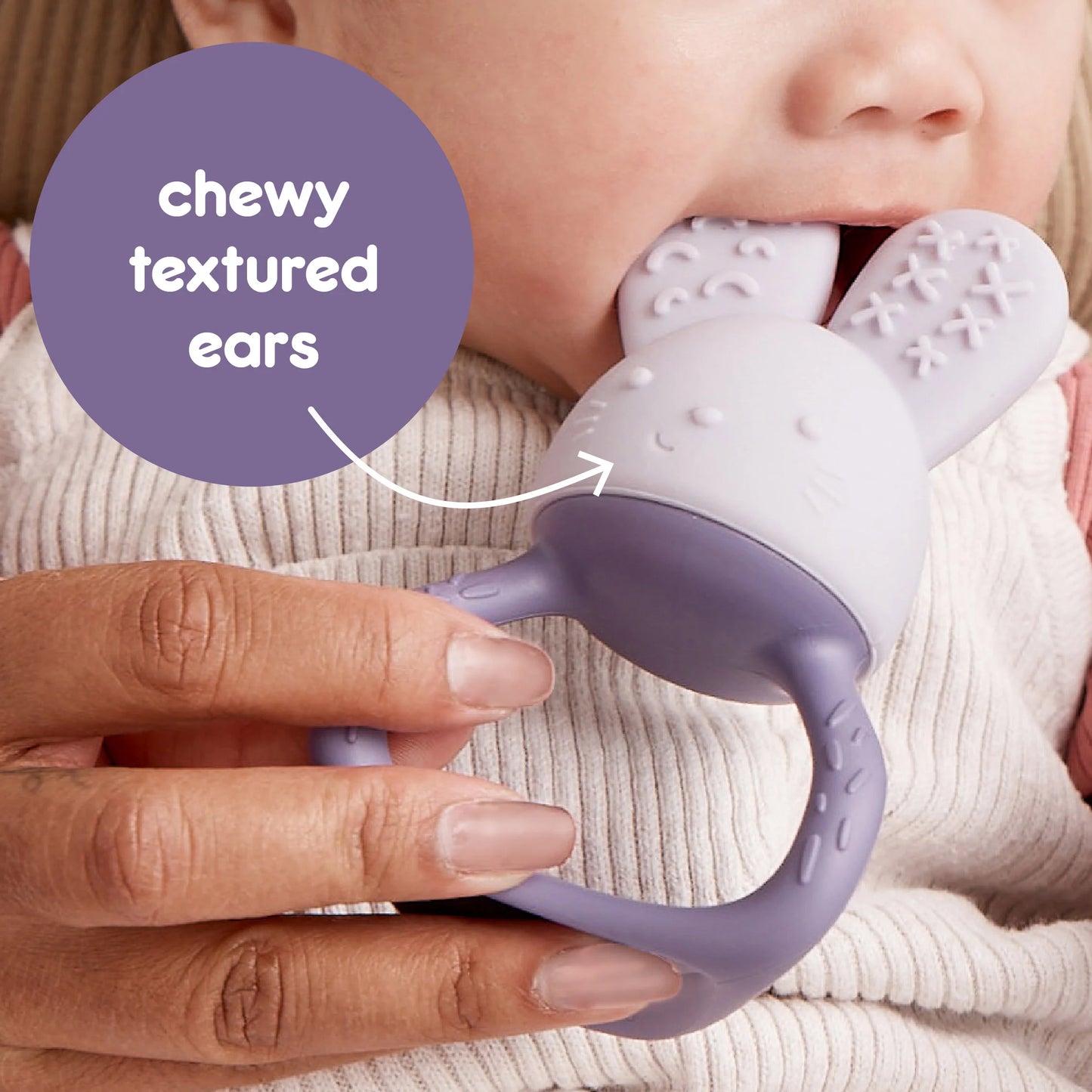 Chill+Fill Teether - Peony