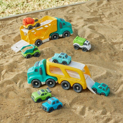 Bioplastic Vehicle Carrier Set - Cars